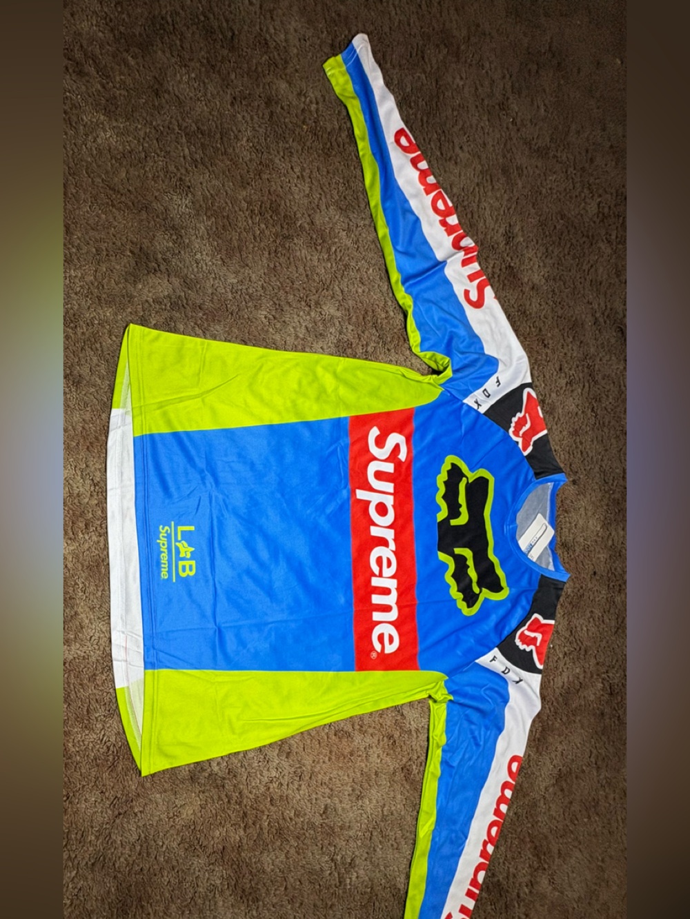 Supreme x Fox Colorblock Men’s Jersey